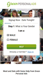 Mobile Screenshot of greenpersonalads.com